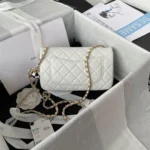 Chane Small Golden Ball One Shoulder Crossbody Model: AS1786 Size: 17cm - 图片 9