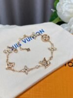 Idylle Blossom Multi-Motif Bracelet, Pink Gold and Diamonds - 图片 2