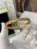 Perlée sweet clovers bracelet, medium model - 图片 8