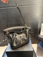 JAMIE shoulder pouch in lambskin black - 图片 7