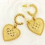 COCO heart earrings - 图片 2