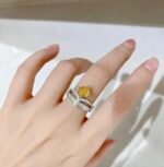 Joséphine Éclat Floral 3-carat solitaire - 图片 4