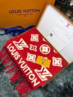 LV 3D Scarf red