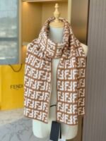 Ivory wool and cashmere scarf - 图片 9