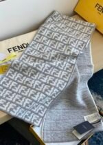 Ivory wool and cashmere scarf - 图片 21