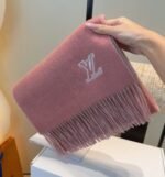 LV Scarf blue&pink - 图片 6