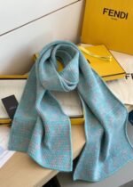 Ivory wool and cashmere scarf - 图片 12