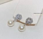 Pearl stud earrings - 图片 6