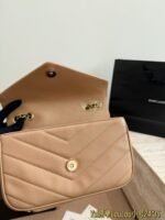 LOULOU in MATELASSÉ lambskin NATURAL TAN - 图片 6