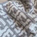 Ivory wool and cashmere scarf - 图片 34