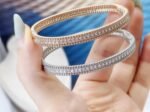 Perlée diamonds bracelet, 1 row, medium model - 图片 7