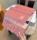 LV Scarf blue&pink - 图片 17