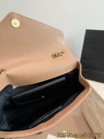 LOULOU in MATELASSÉ lambskin NATURAL TAN - 图片 9