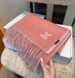 LV Scarf blue&pink - 图片 16