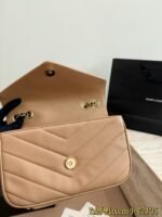 LOULOU in MATELASSÉ lambskin NATURAL TAN - 图片 10
