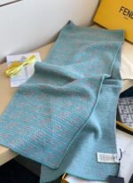 Ivory wool and cashmere scarf - 图片 45