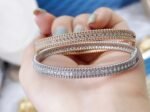 Perlée diamonds bracelet, 1 row, medium model - 图片 2
