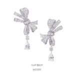 Tilda's Bow Classic Diamond Drop Earrings