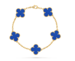 Vintage Alhambra bracelet, 5 motifs Bracelet Necklace Earring Set