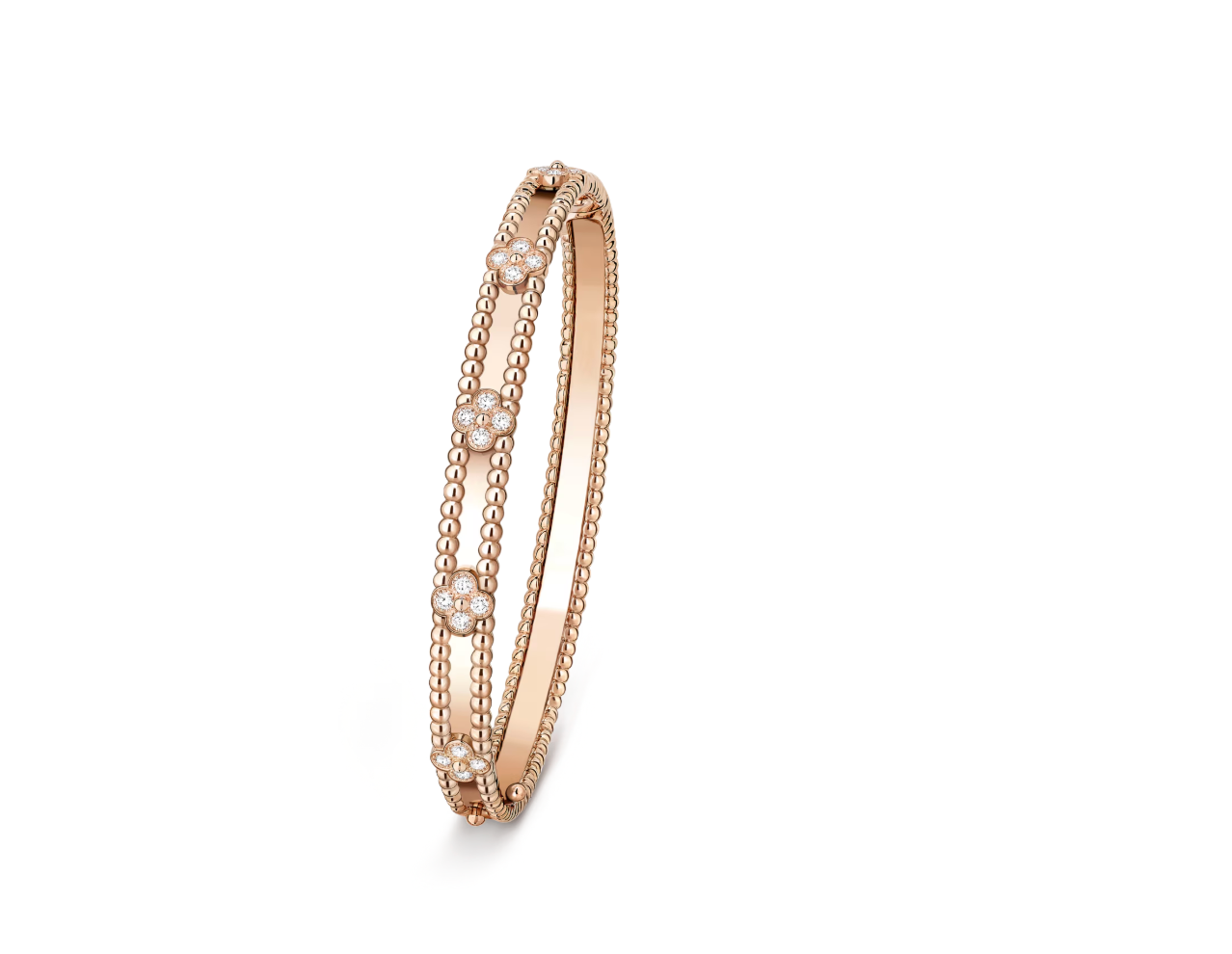 Perlée sweet clovers bracelet, medium model