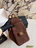 Chanel 25C hobo suede underarm bag - 图片 5