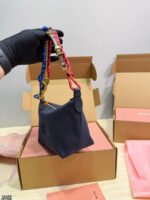 Miu Miu canvas mini lunch box - 图片 7