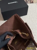 Chanel 25C hobo suede underarm bag - 图片 4