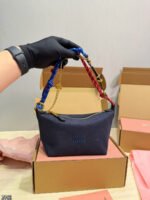 Miu Miu canvas mini lunch box