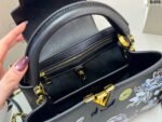 LV Capucines handbag black - 图片 6