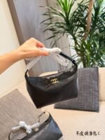 Chanel 26P Black and Gold Lunch box Bag - 图片 8