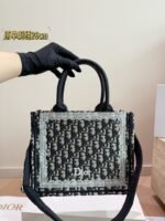 Dior Jacquard Tote Bag with Liner - 图片 4